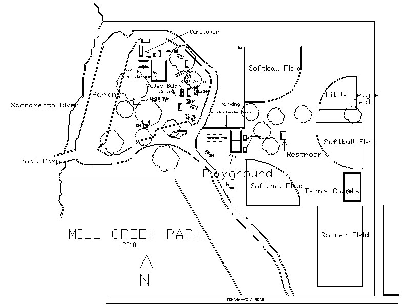 Mill Creek Park Tehama County